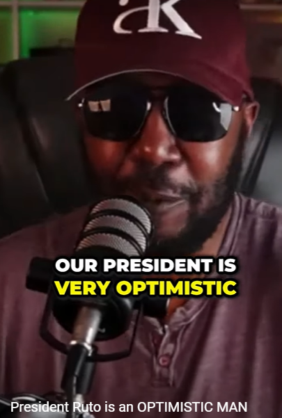 Optimistic President KiA Message Atapama