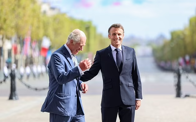 King Charles Macron France UK Royal State Visit Atapama