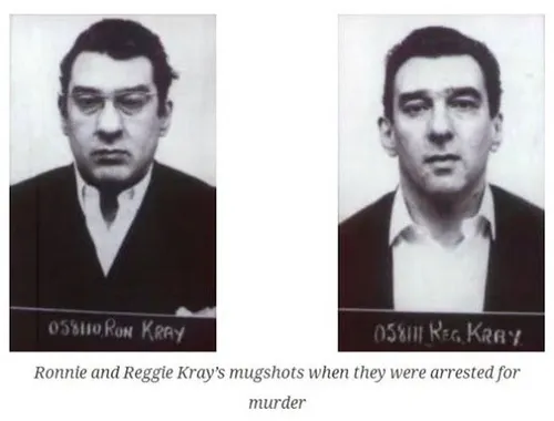Kray Twins – Ronnie & Reggie ⚖️ Born 24th October 1933, London, England 🇬🇧