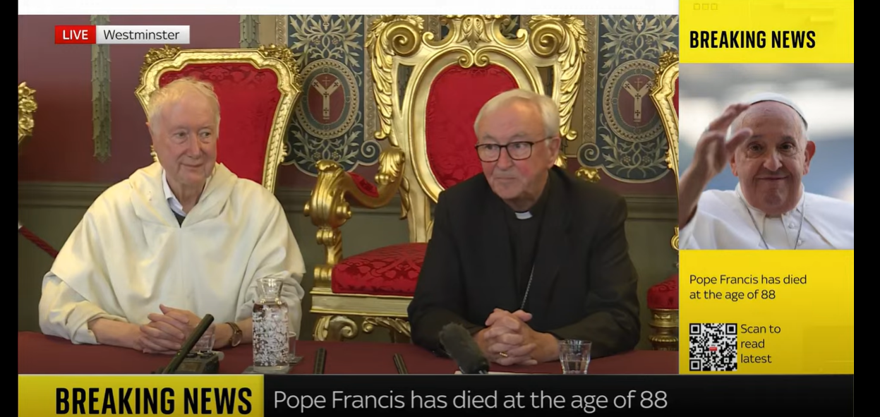 Breaking News: The Pope is DEAD! Blinded Society!