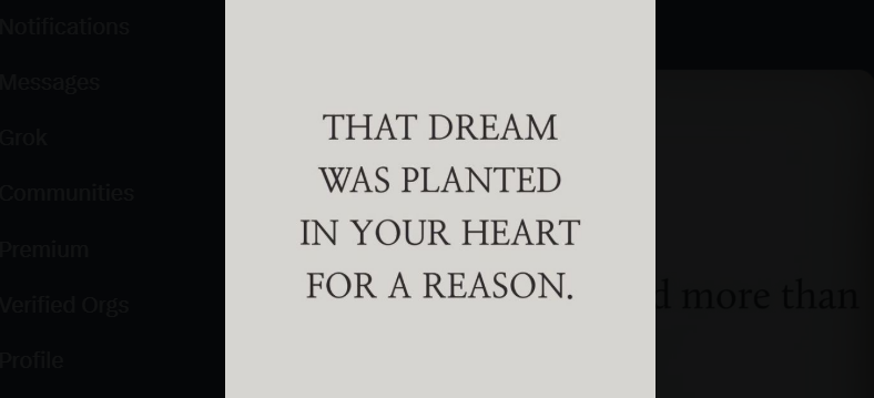 THAT DREAM IN YOUR HEART