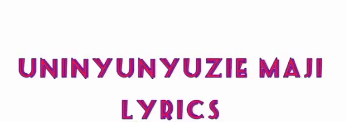 Uninyunyizie Maji, Bwana | Catholic Lyrics