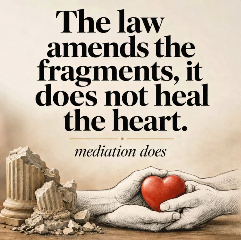 Mediation Heals the Heart